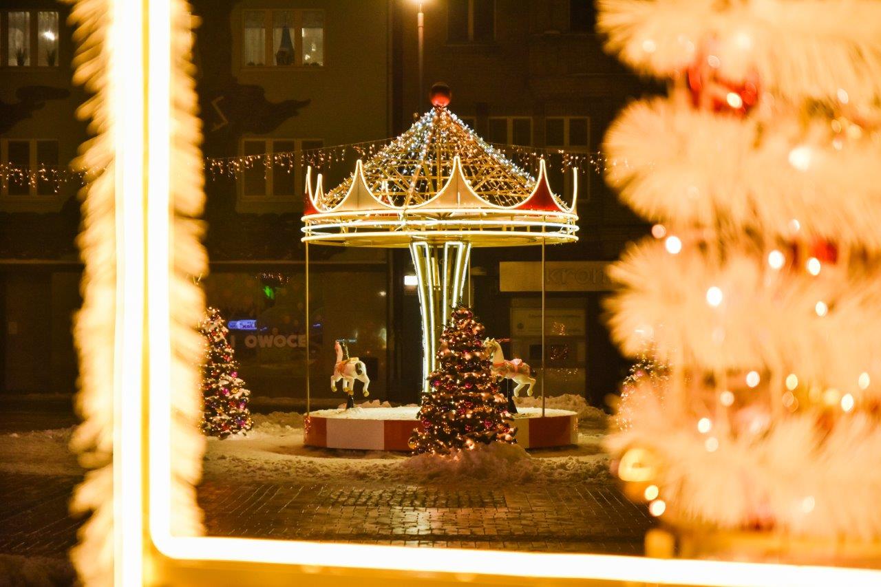 Dekoracje świąteczne dla miasta Bytom